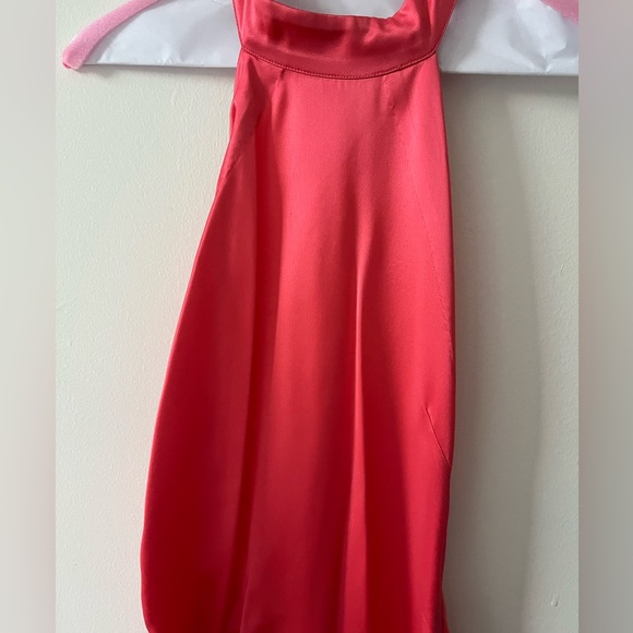 Retrofete Sabrina Dress in Coral - Picture 5 of 8